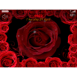 Animated Rose Photo frame
