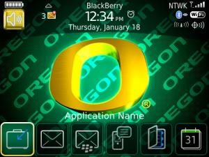 Oregon Ducks College Theme