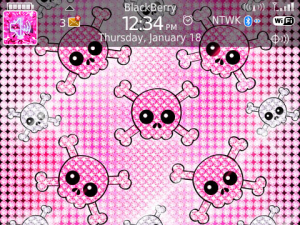 Pink Diamond Baby Skull