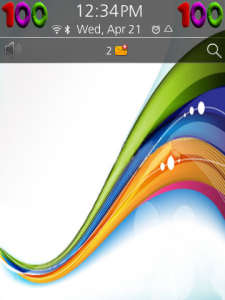 Colorful Life Theme for BlackBerry Torch