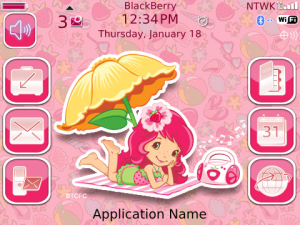 Strawberry Shortcake Beach Blast Theme with Tone