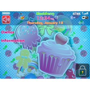 Cupcake Sweetie Animated Theme