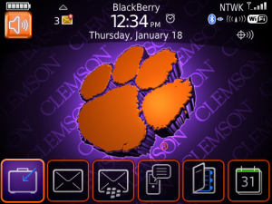 Clemson Tigers College Theme