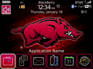 Arkansas Razorbacks College Theme