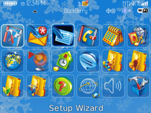 Snowmans. 3D Icons