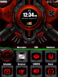 e-Mobile Red Theme II