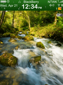 Animated Mountain River