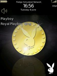 NEW LIMITED EDITION Playboy Royal ANIMATED Bling