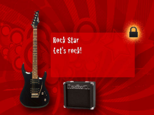 Rock Star Theme w Guitar Tone