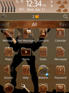 Cowboy Theme -- Get Western Cowboy NGD Theme for BlackBerry Style