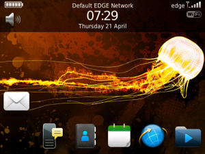 OSi.7 Burning Jelly theme