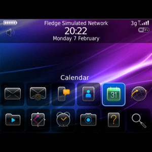 2 Row OS6 Style Theme - Double Row Home Screen Theme for OS5 Phones