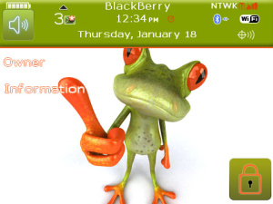 Zen Frog - Animated Theme with Tone