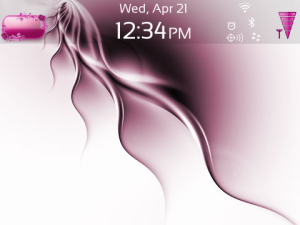 Gorgeous Pink Theme for BlackBerry v6.0