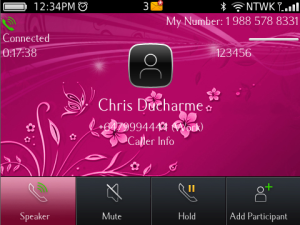 Pleasant Pink Theme for BlackBerry v6.0