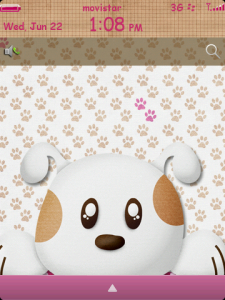Cute Puppies Theme OS6 Layout