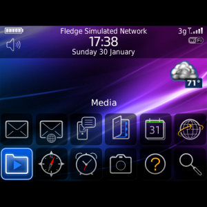 2 Row Weather Icon Theme - Double Application Rows and Weather Home Screen Theme - Weather Theme Series