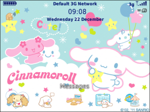 Cinnamoroll in dessert cloud