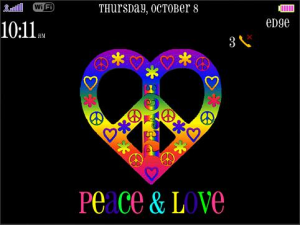 Peace and Love theme