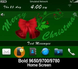 Christmas7 for BlackBerry6