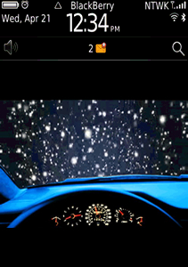 Driving Snowfall - Live Motion Wallpaper