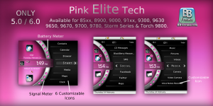 Pink Elite Tech theme
