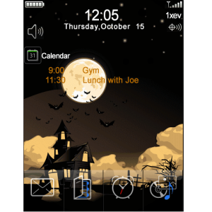 e-Mobile Live Halloween Theme