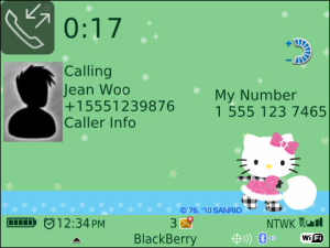 Hello Kitty and friends happy time in winter Theme