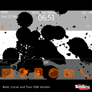 Black and White Art Theme with Stunning Orange Icons