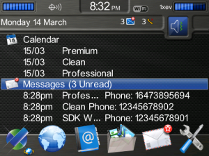 Carbon Alloy TODAY Theme VR2 for 8900 9000 9630 9650 and 9700 Not for OS 6