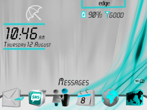 Turquoise Lines Theme