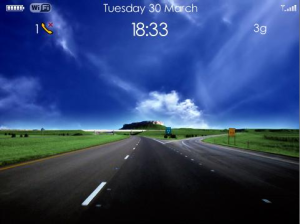 Highway Bliss for BlackBerry Bold 9700 and Tour Theme