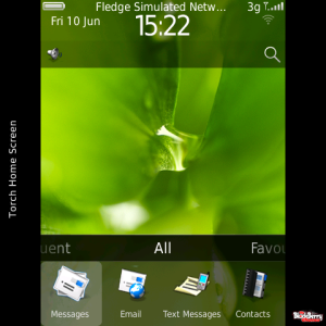 Inside Nature with Multi Colored 3D Icons Theme
