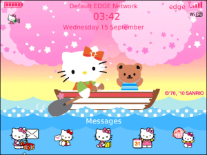 Hello Kitty and Her Friend Sail In The Sea Animated Theme