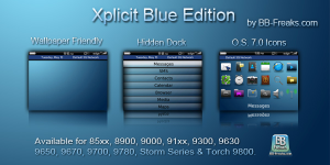 Xplicit Blue Edition theme