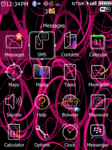 Elegant Swirls Pink