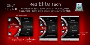 Red Elite Tech theme