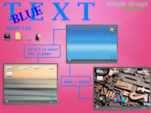 T E X T Blue