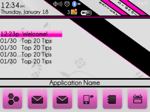 Gratical Pink Theme