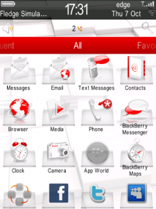 White and Red Modern Style