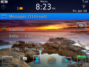 Today Plus without Tabs OS6 Messages-Calendar