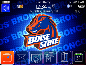 Boise State Broncos College Theme