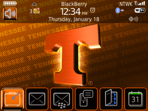 Tennessee Volunteers College Theme