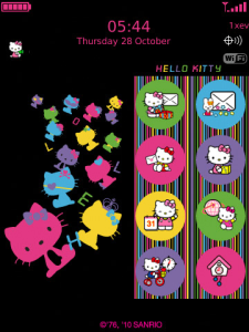Hello Kitty Colorful Theme Slide Theme