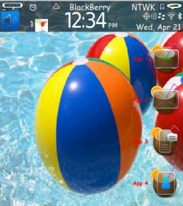 Pool Party for BlackBerry Style