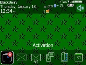 Nautical Stars Green
