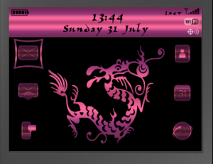Pink Dragon Theme