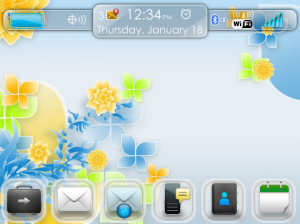 3D Vector Flowers Theme