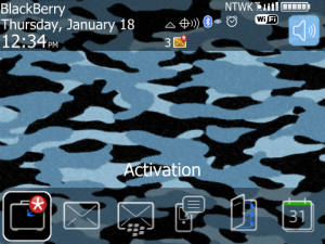Camouflage Baby Blue