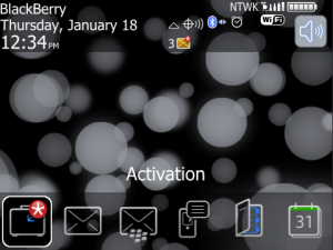 Abstract Lights Slate